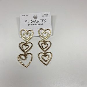 Sugarfix by Baublebar Heart Earrings